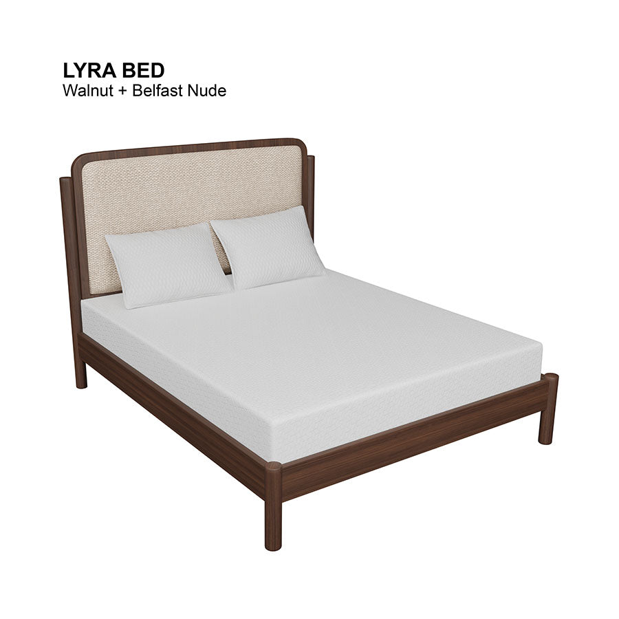 Lyra 60X75" Bed - Walnut