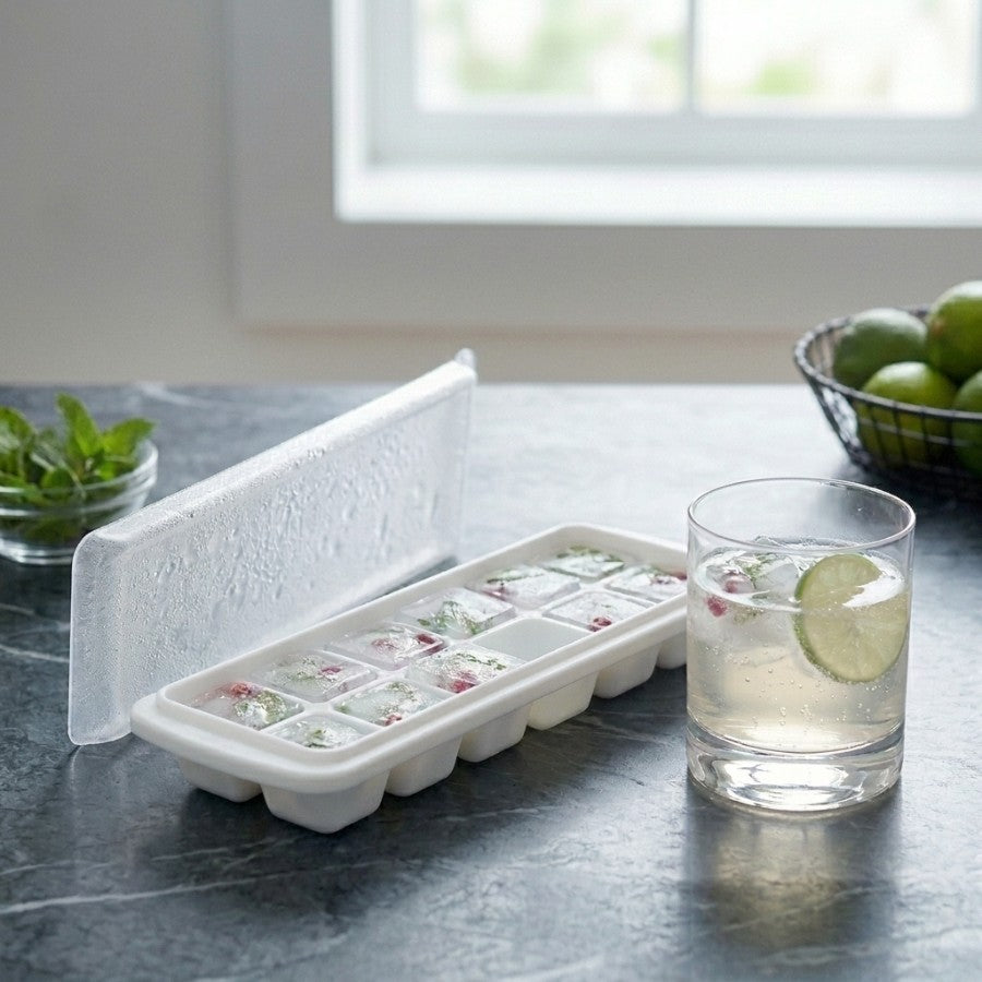 Tai 12 Ice Cube Mold with Cover