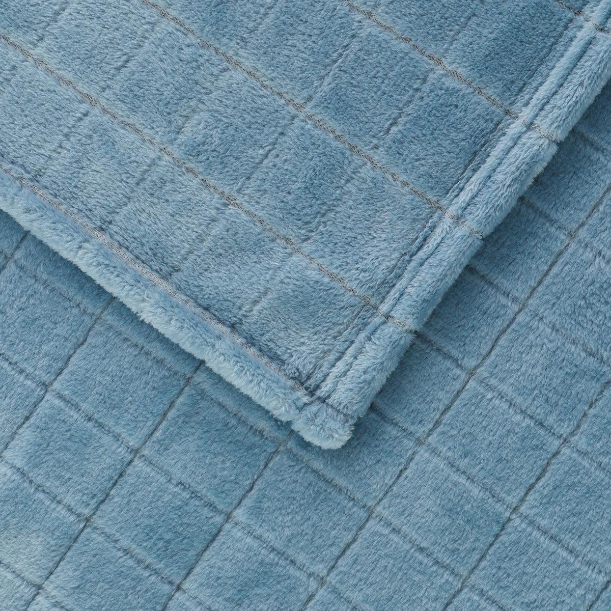 Cami Flannel Blanket Blue