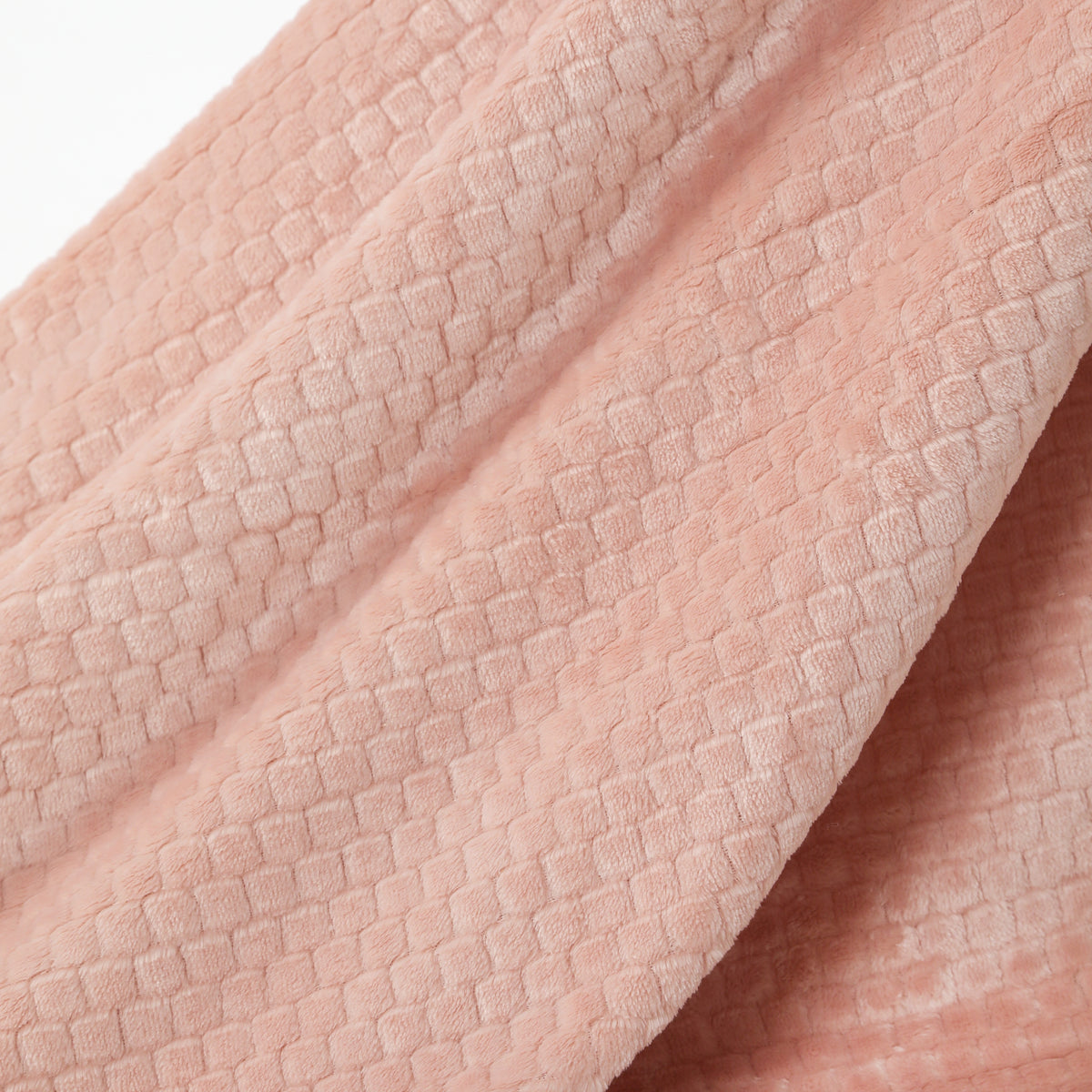Elodie Flannel Blanket Pink