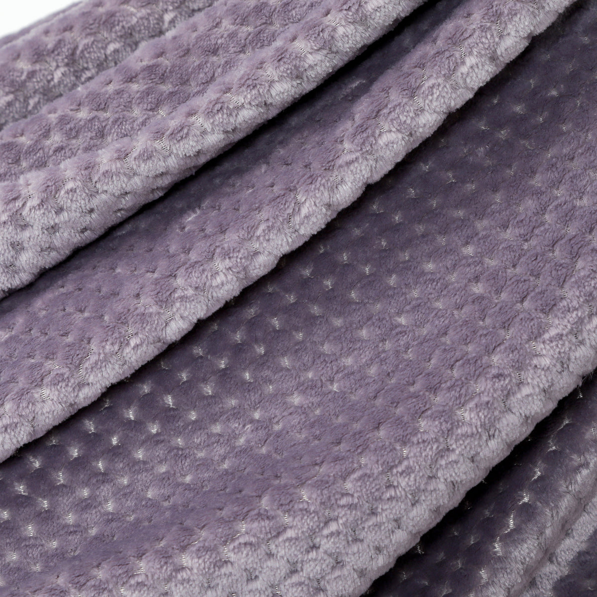 Margo Flannel Blanket Purple