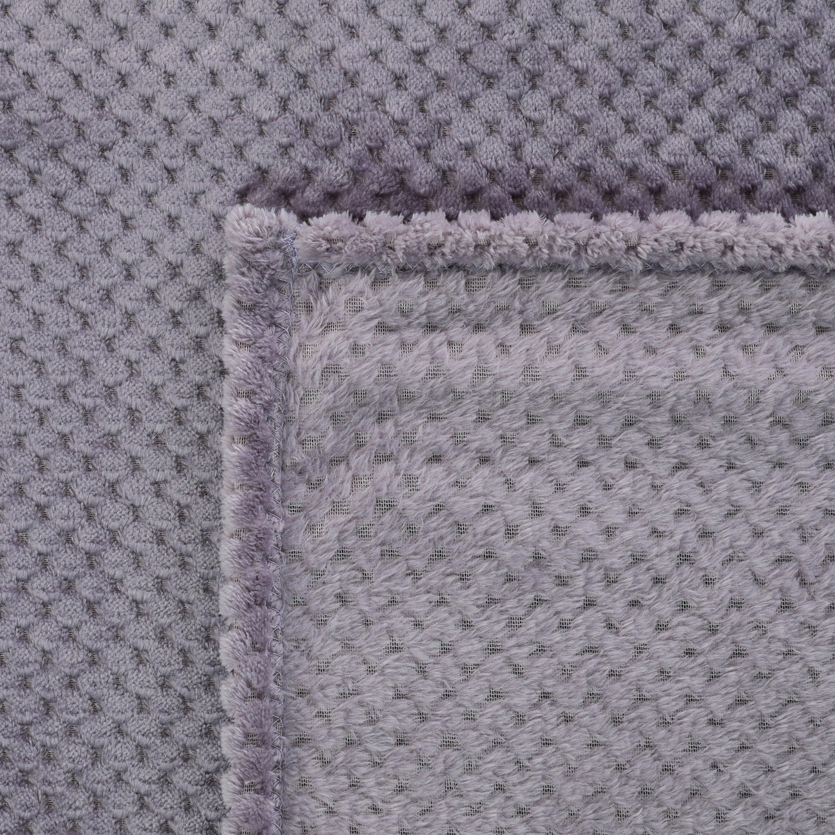 Margo Flannel Blanket Purple