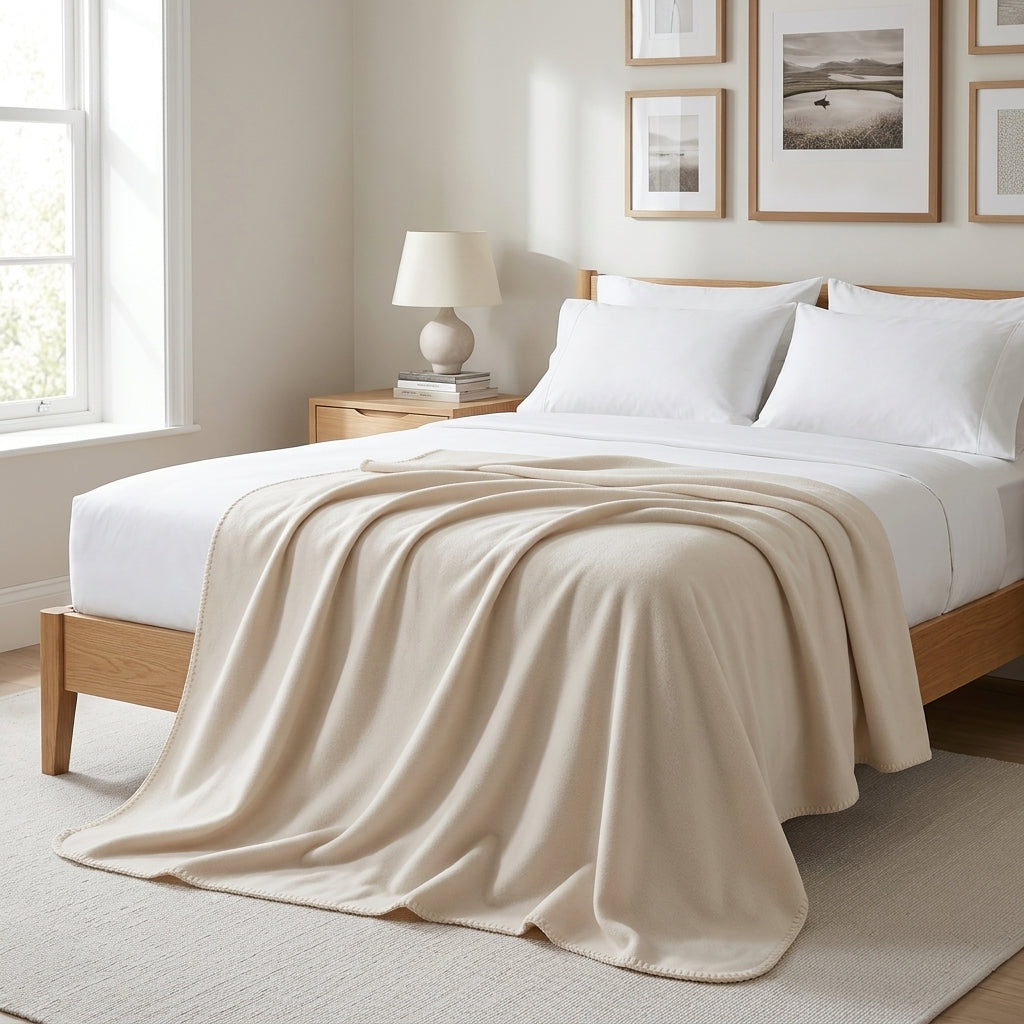 Luc Fleece Blanket Grey
