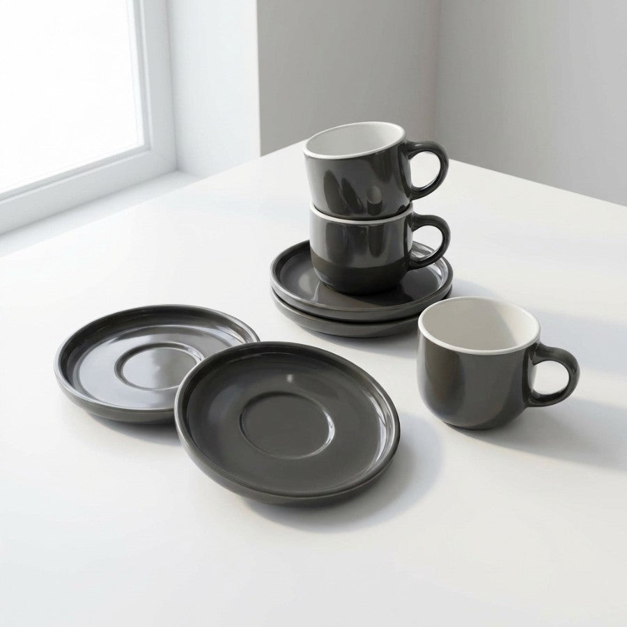 Senna Cup And Saucer 8pc Set