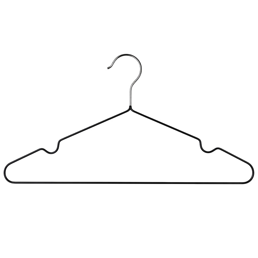 Hild Non-Slip Hanger 5pc Set - Black
