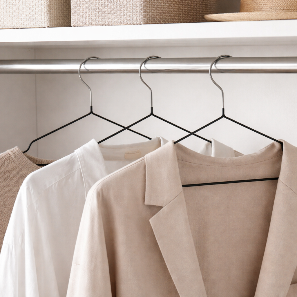 Hild Non-Slip Hanger 5pc Set - Black