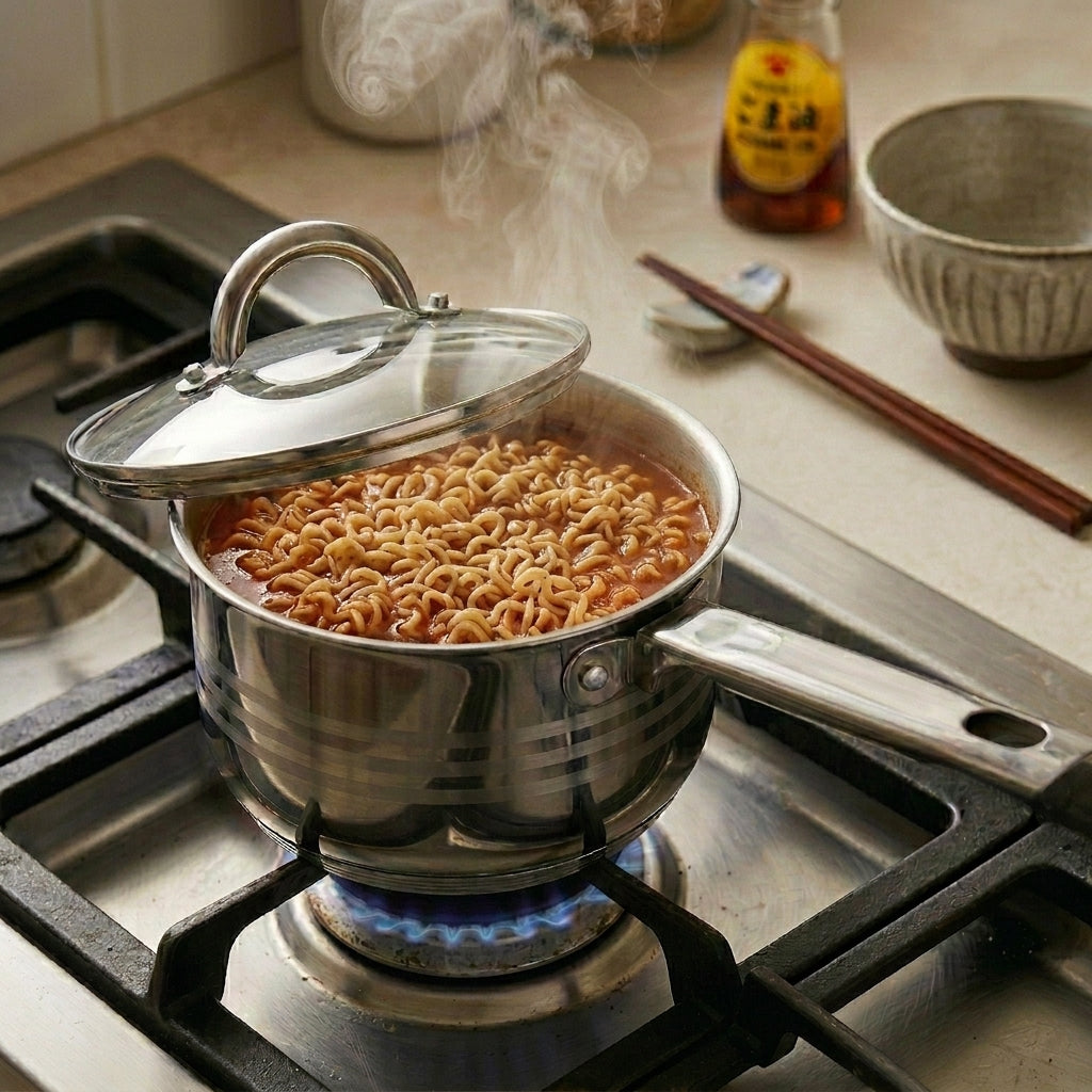 Noe Stainless Steel Saucepan
