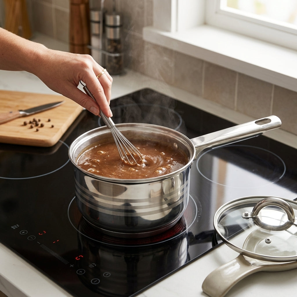 Noe Stainless Steel Saucepan