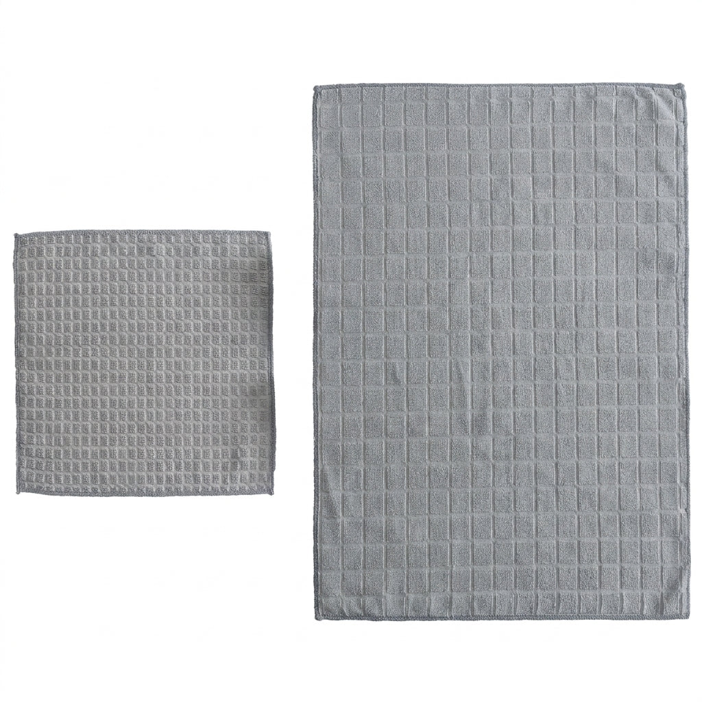 Rino Microfiber Cleaning Towel 2pc Set