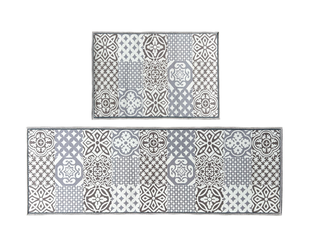 Serin Persian Kitchen Mat Set of 2
