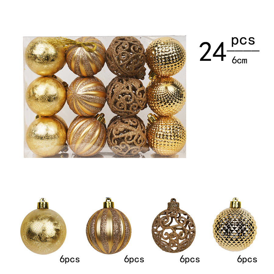 Eve Gold 6cm 24pc