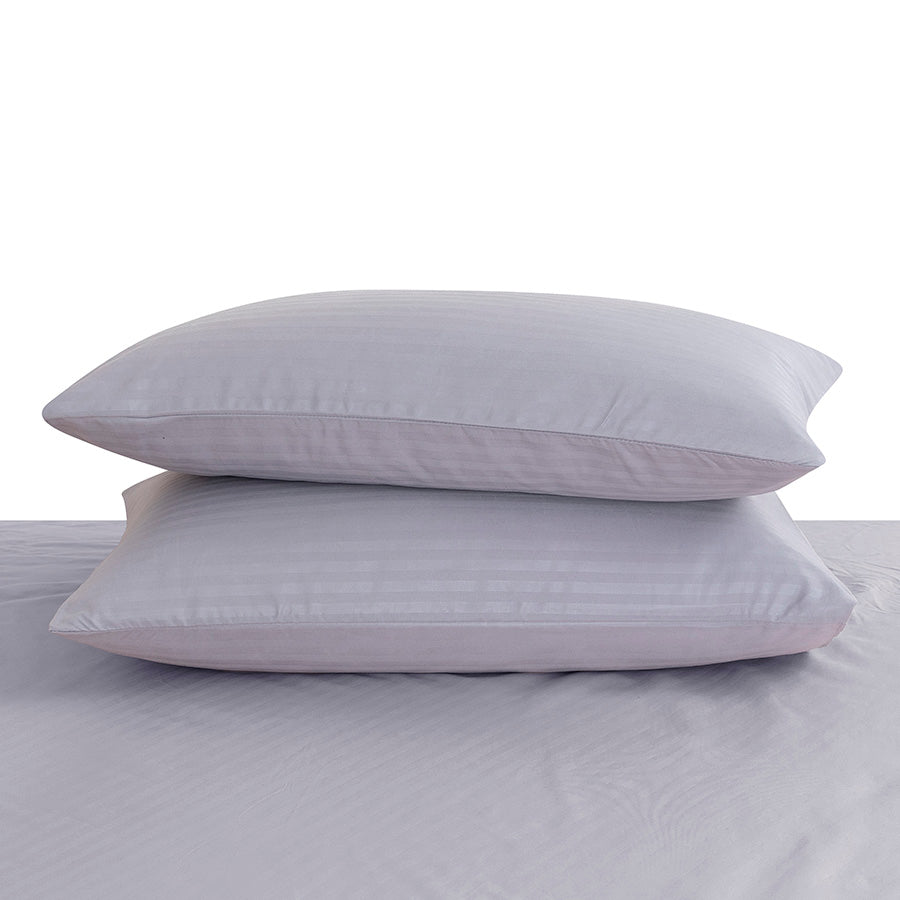 Deluxe Gray Plain 4pc Sheet Set