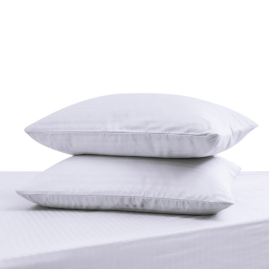 Deluxe White Plain 4pc Sheet Set