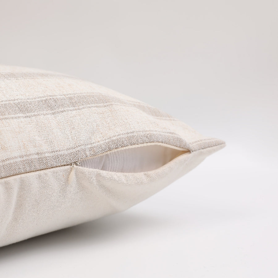 Maly Stripes Jacquard Throw Pillowcase