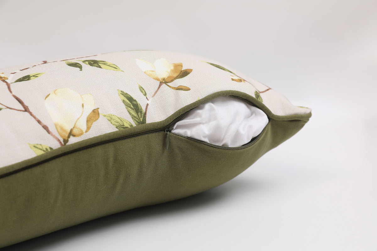 Maev Botanica Magnolia Kidney Pillowcase