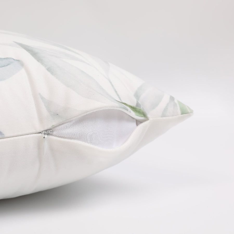 Lumi Lush Leaves Throw Pillowcases Set of 3