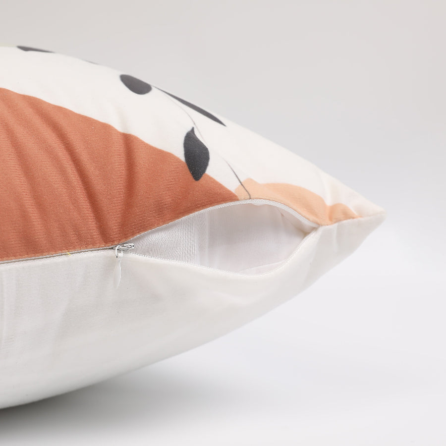 Lumi Sunrise Leaves Throw Pillowcases Set of 4