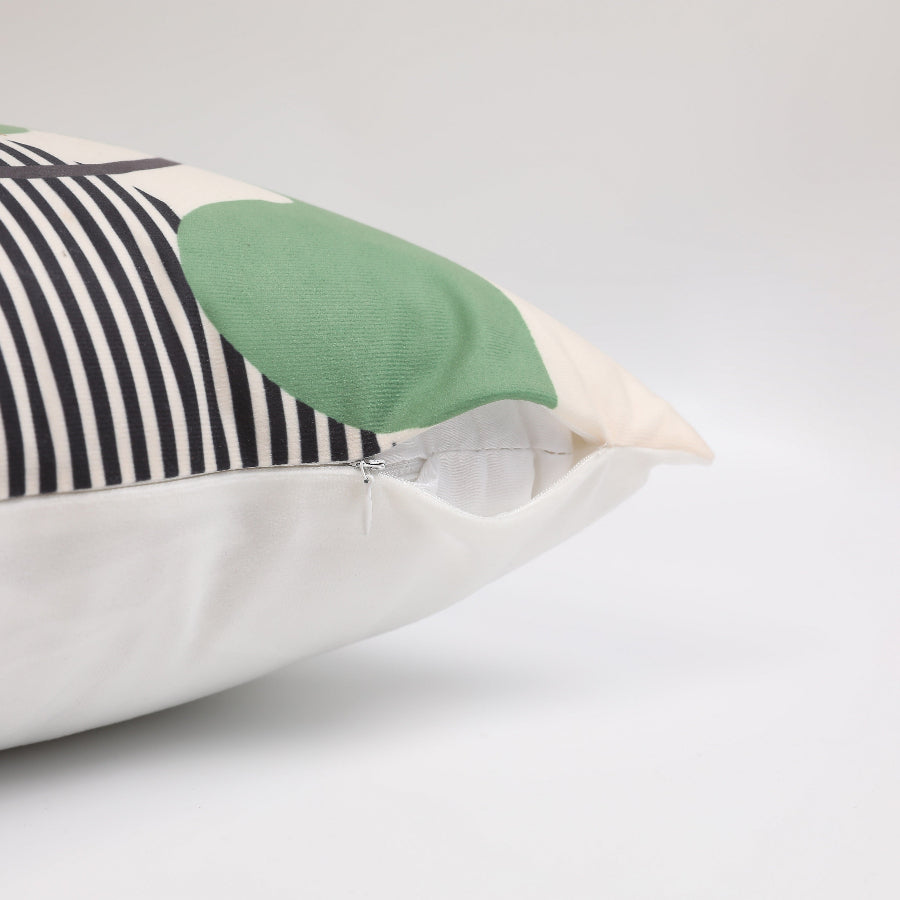 Lumi Sunrise Leaves Throw Pillowcases Set of 4