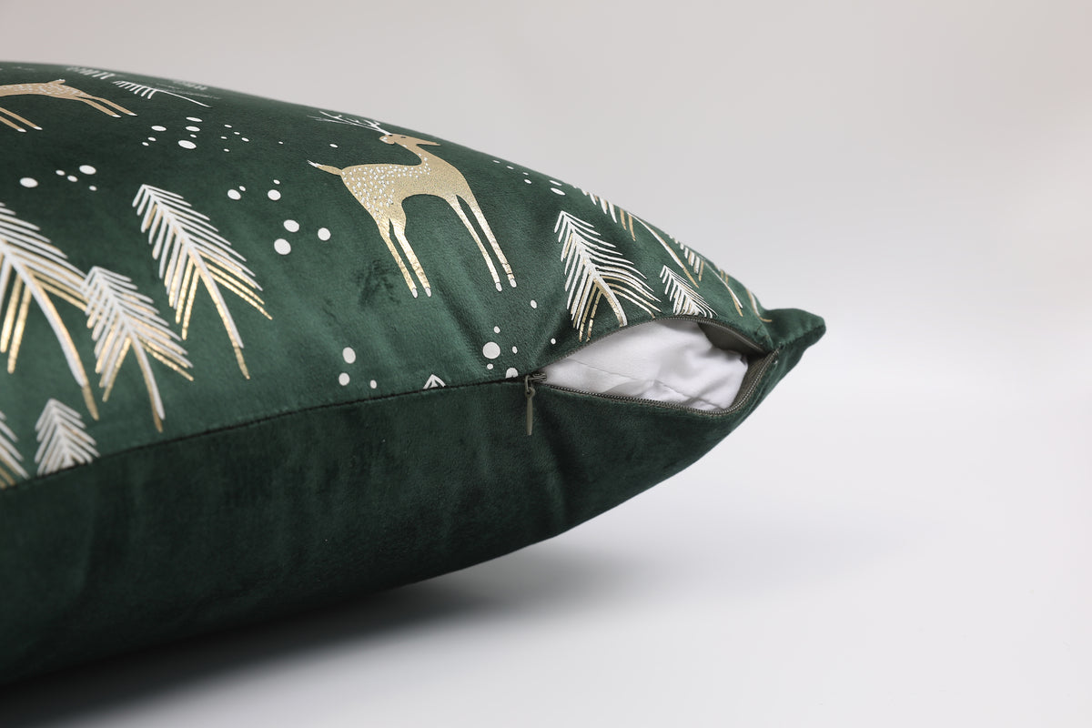 Miksa Festive Forest Throw Pillowcase