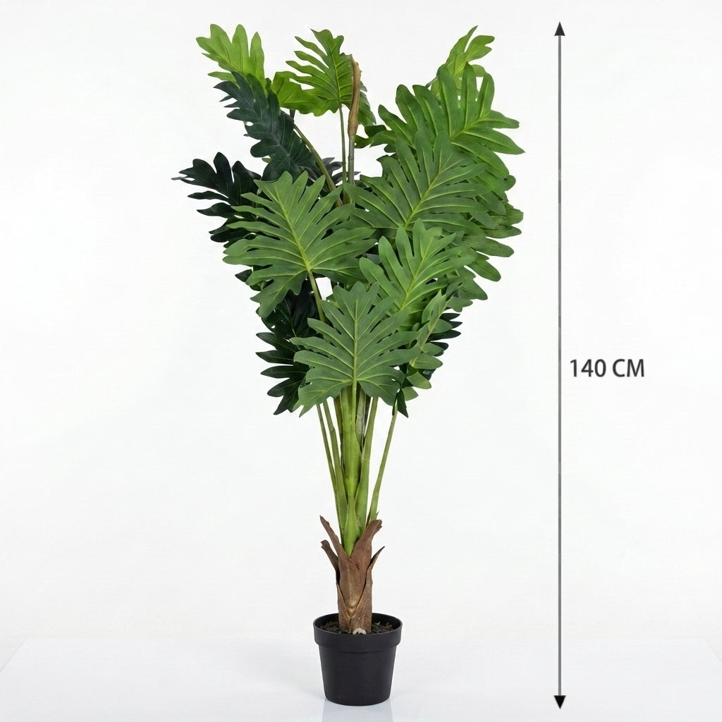 Happy Philodendron Potted Plant 140 cm