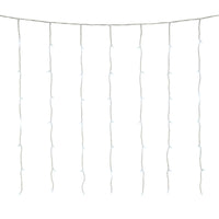 Christmas Curtain Lights 200LED Cool with Flash