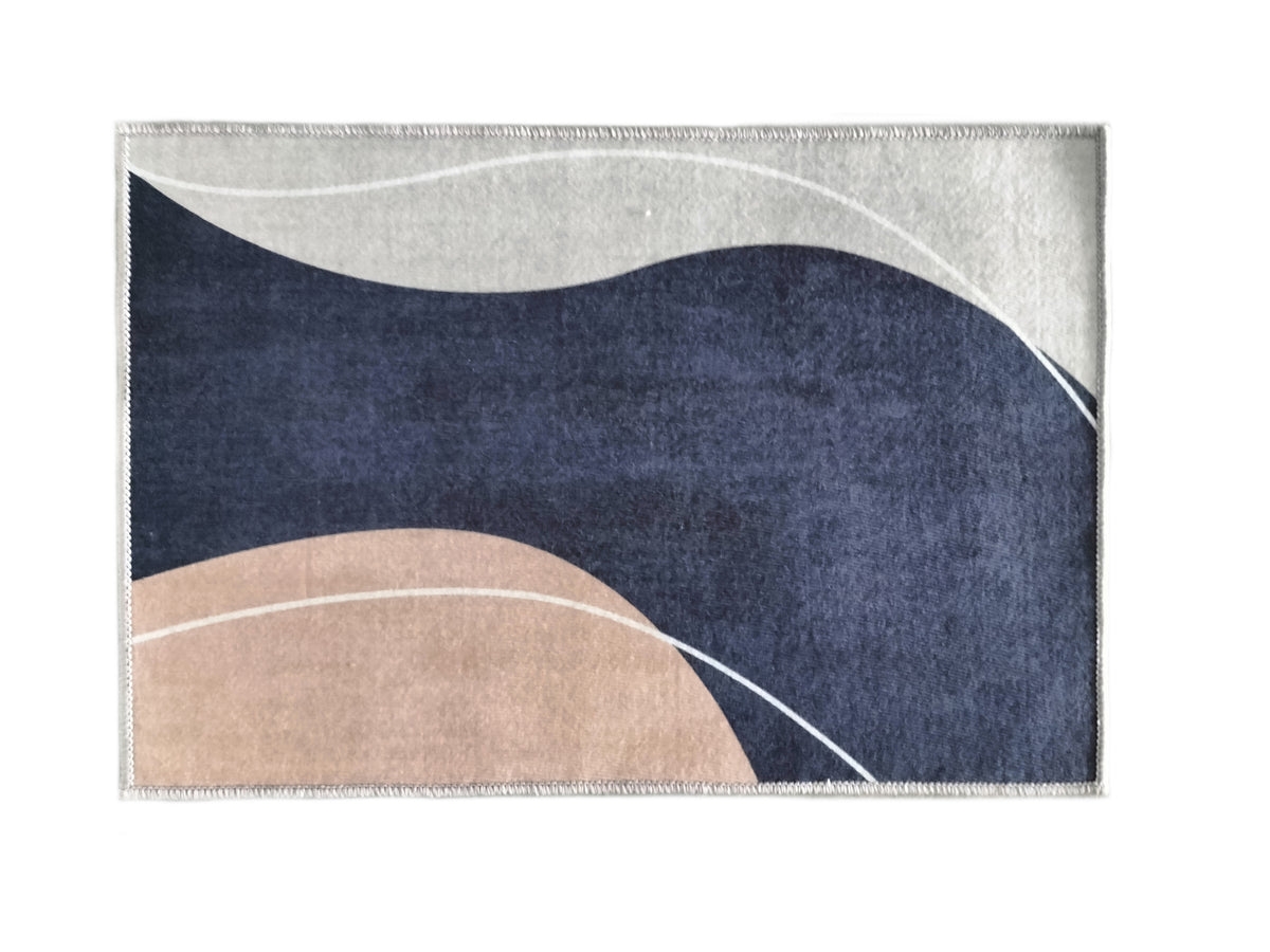 Serin Modern Kitchen Mat Set of 2