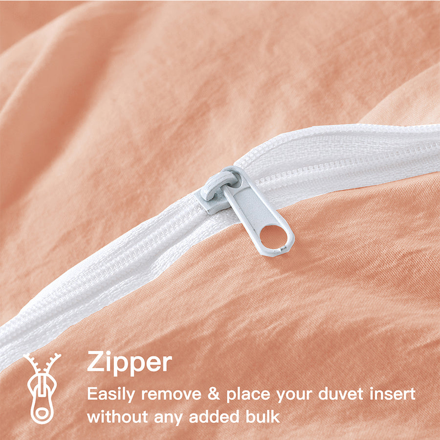 Super Soft Pink Sand Duvet Cover