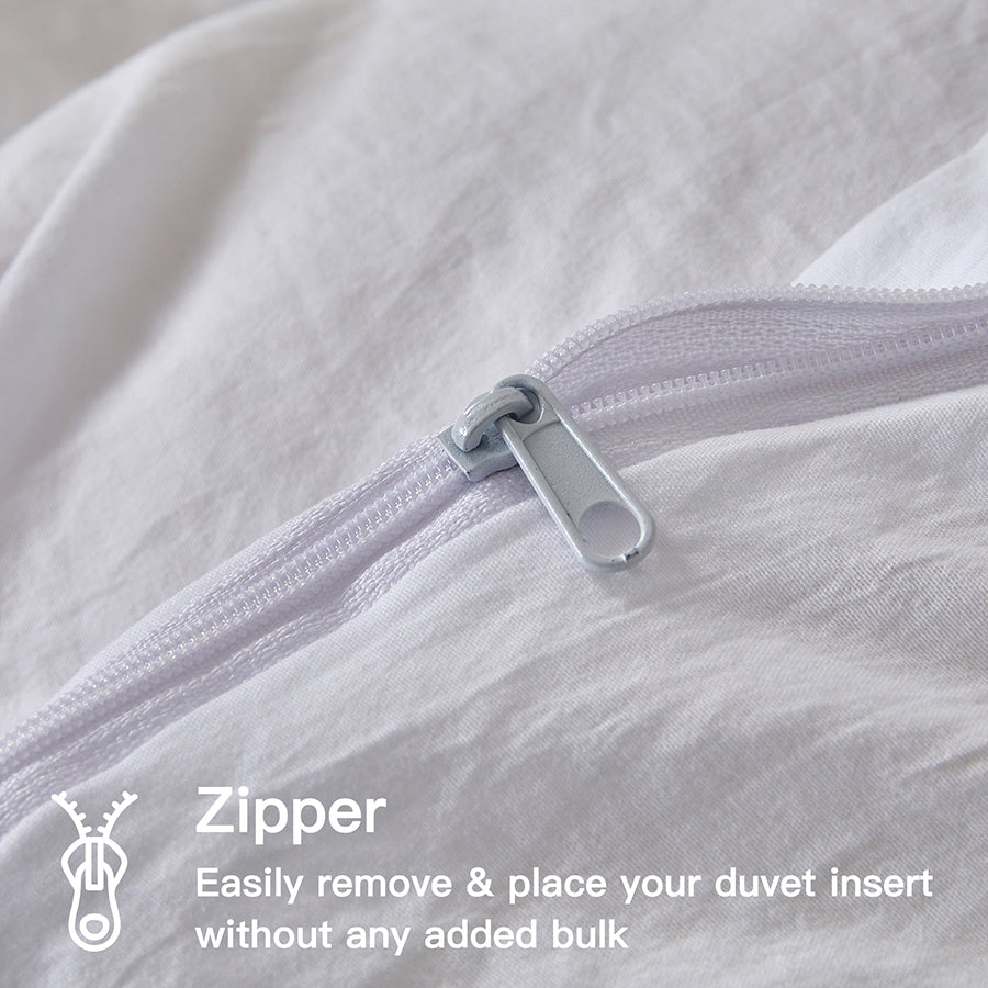 Super Soft White Duvet Cover