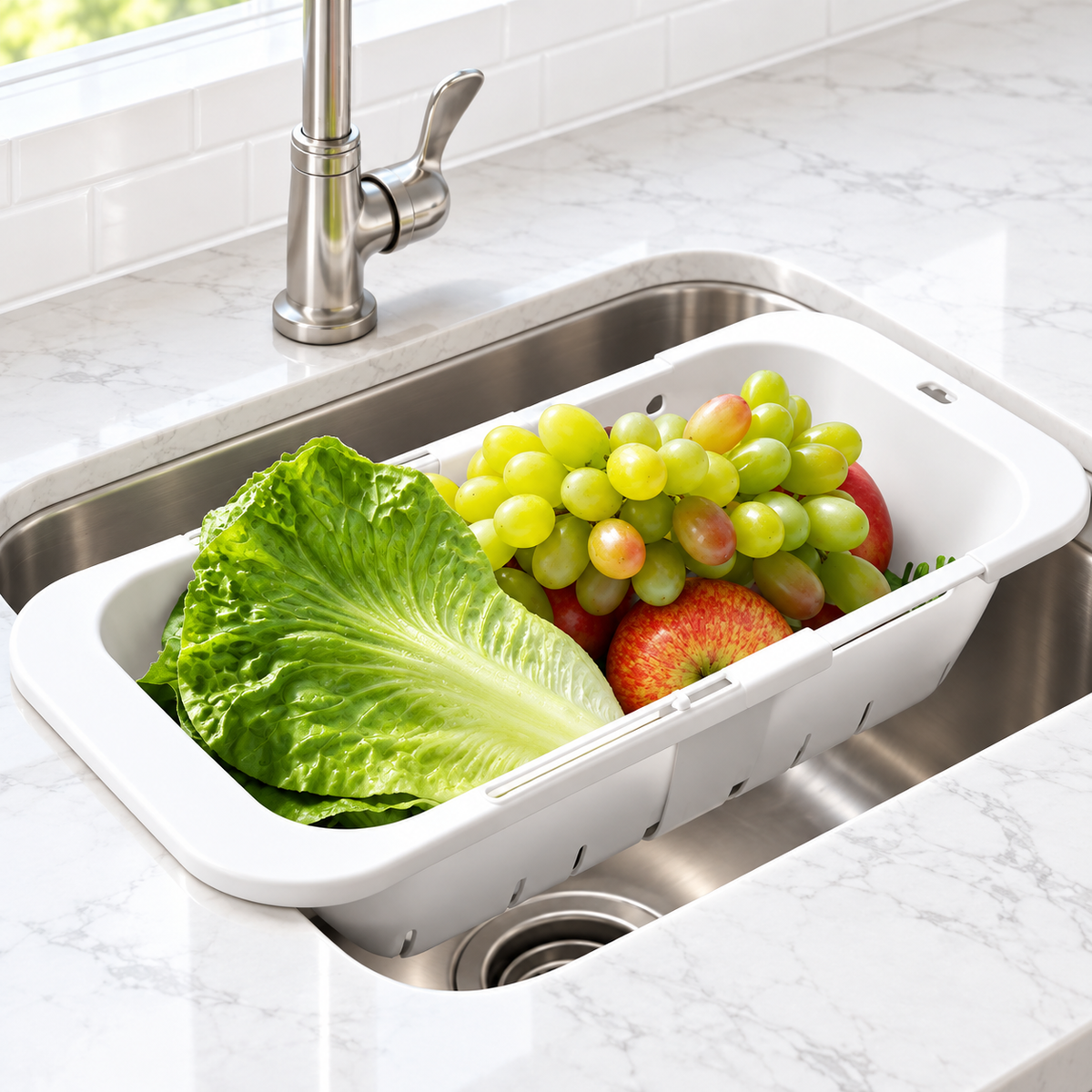 Noa Extendable Sink Colander