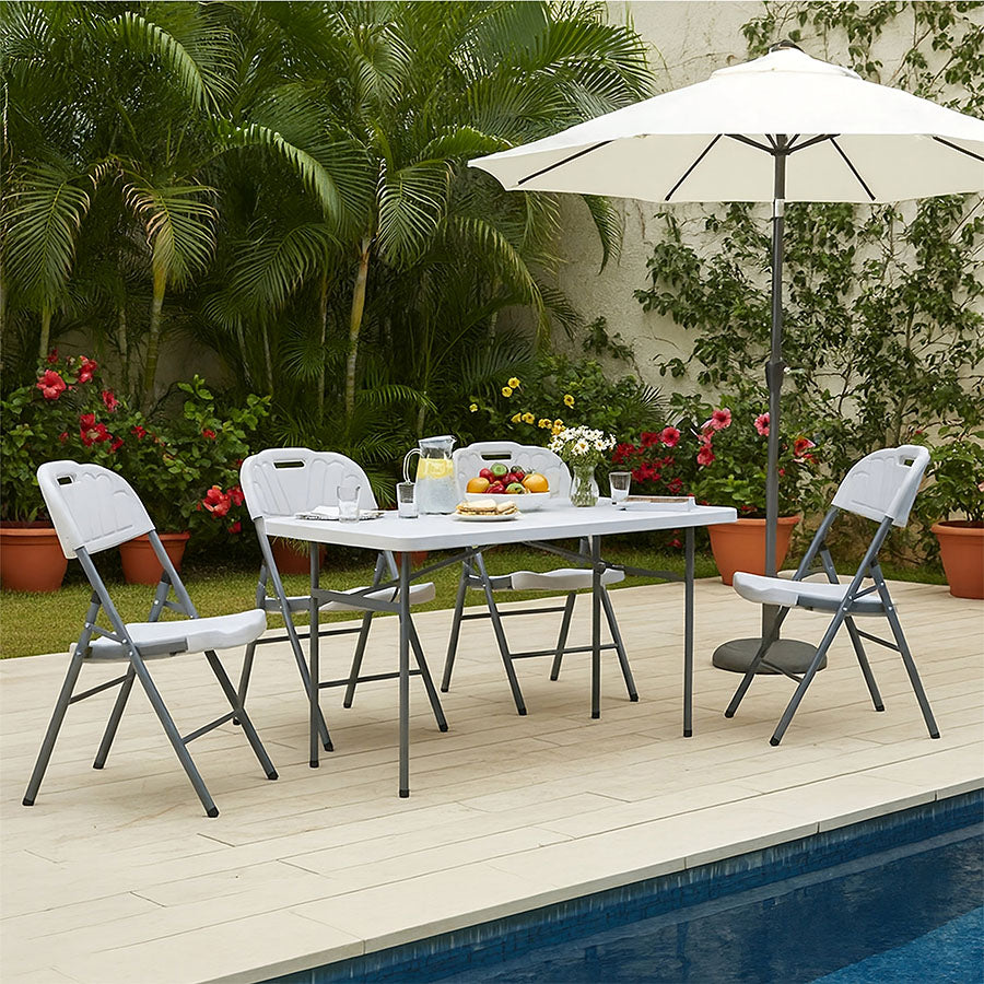 Anders Folding Chair White