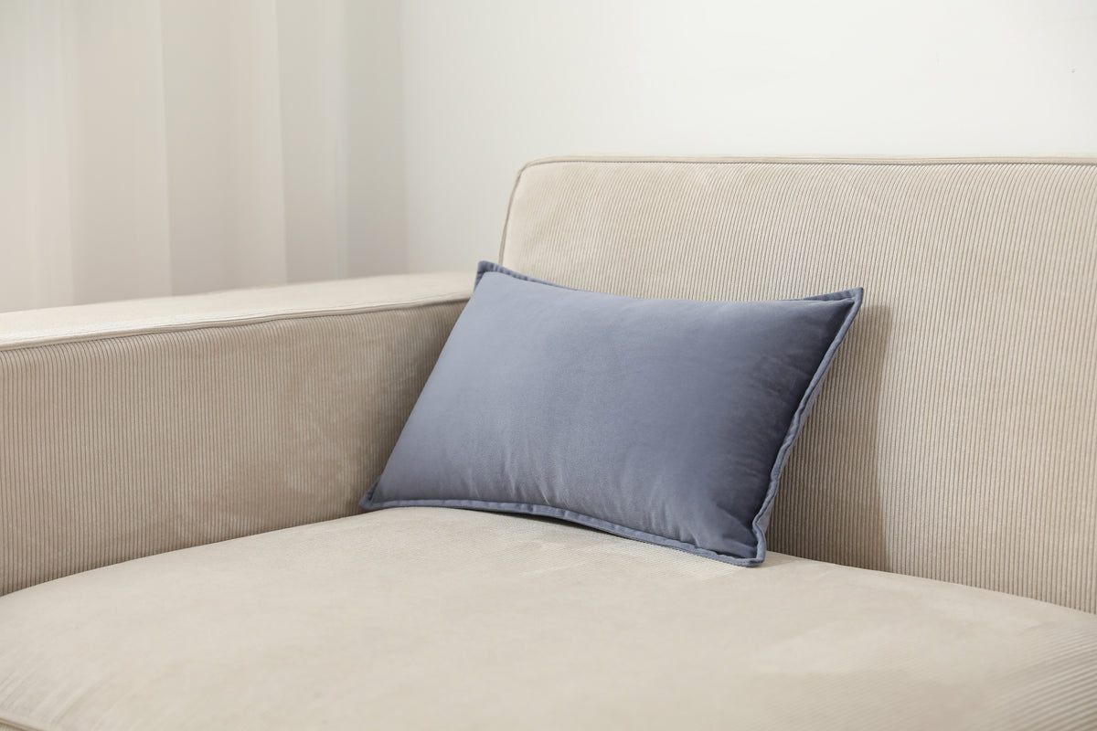 Mika Blue Granite Kidney Pillowcase