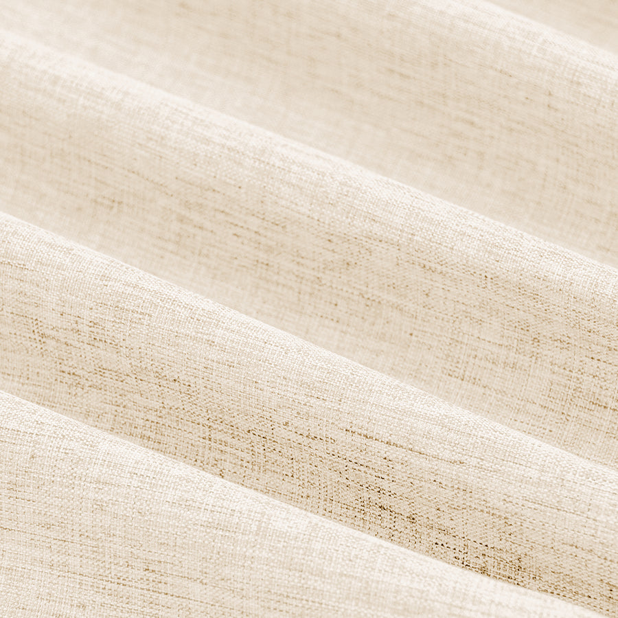 Faux Linen Natural Color Comforter