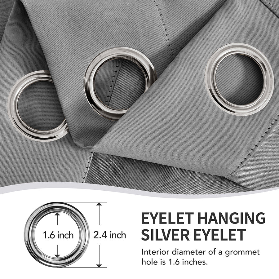 Beint Semi Blackout 54x85" Set of 2