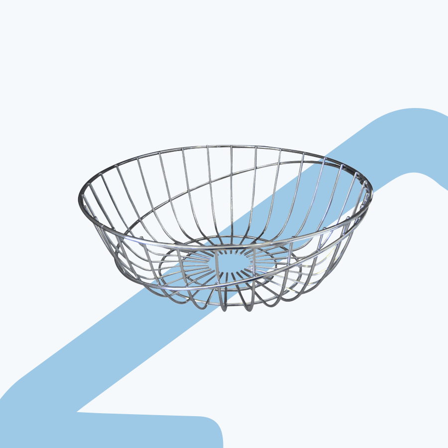 Bryn Round Fruit Basket