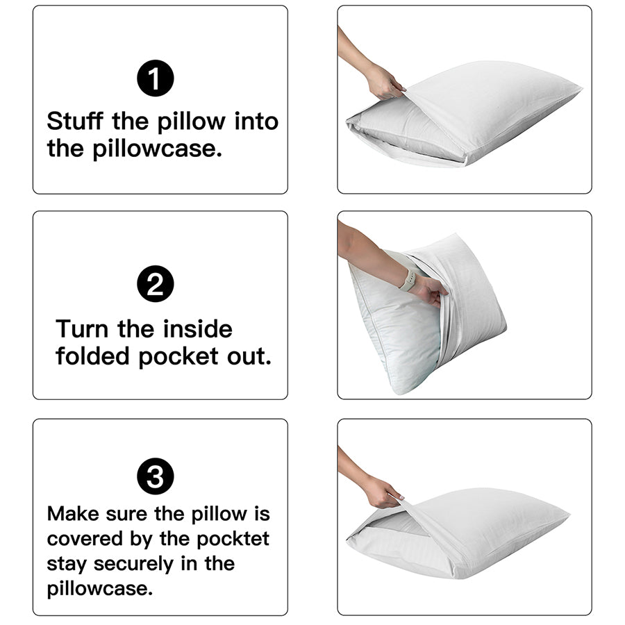 Deluxe White Bed In A Bag