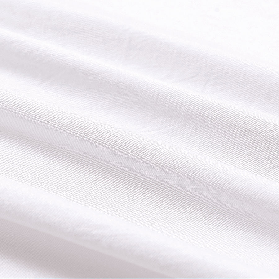 Super Soft White 4pc Flat Sheet Set