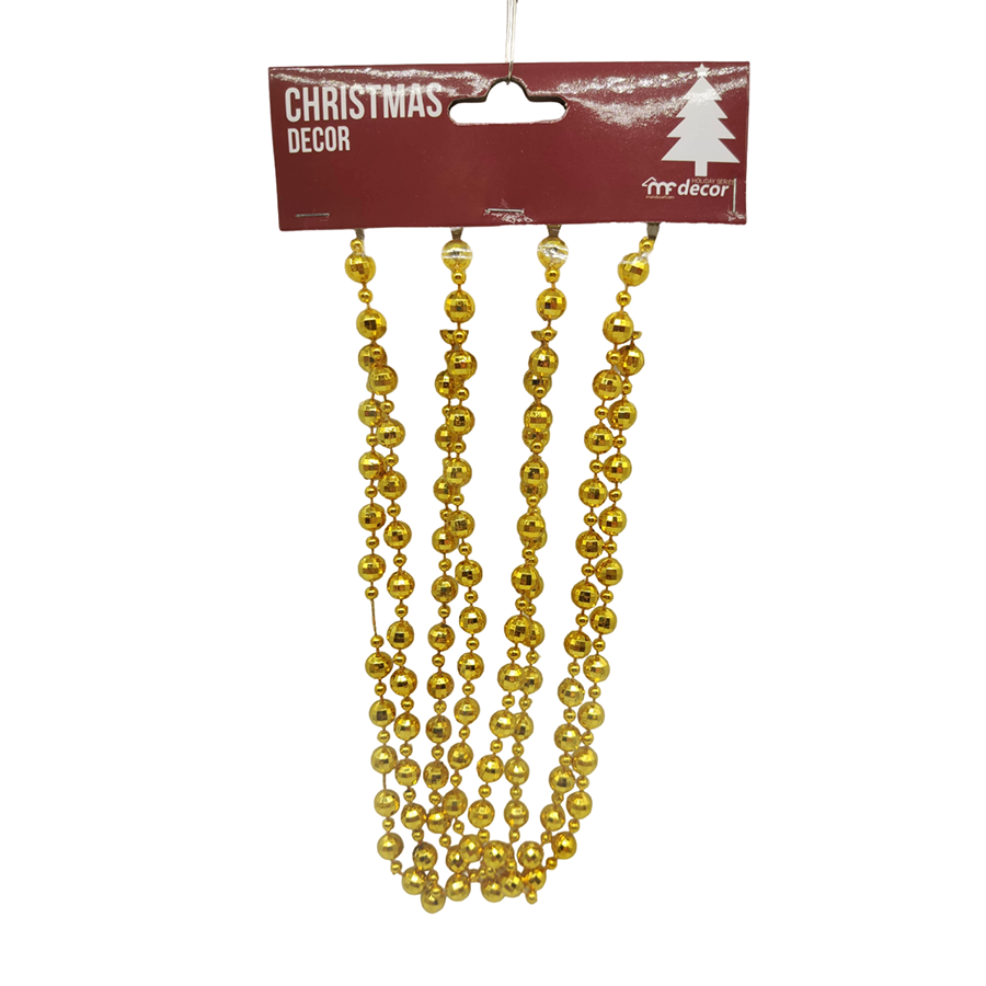 Beads Trimming Ornaments Gold