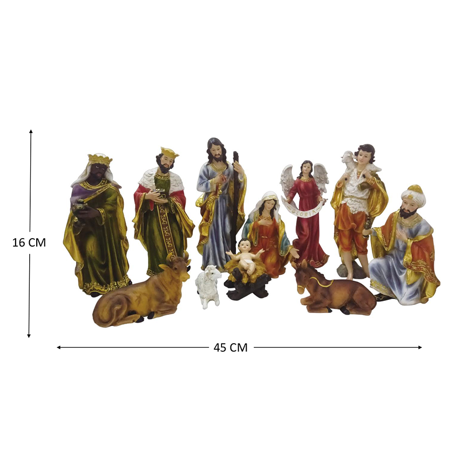 Nativity 18" Figurine Set