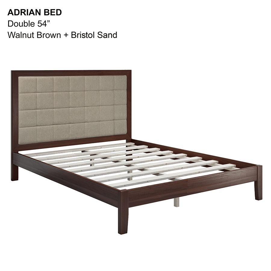 Adrian Bed - Walnut Brown
