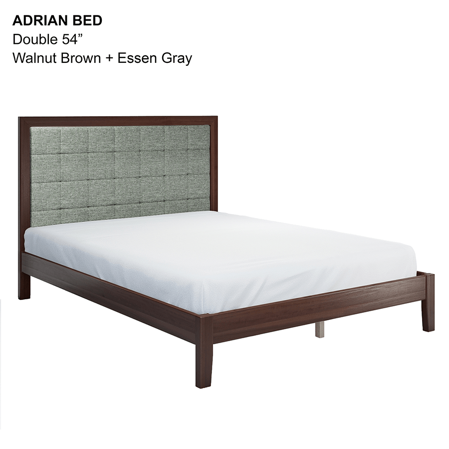 Adrian Bed - Walnut Brown