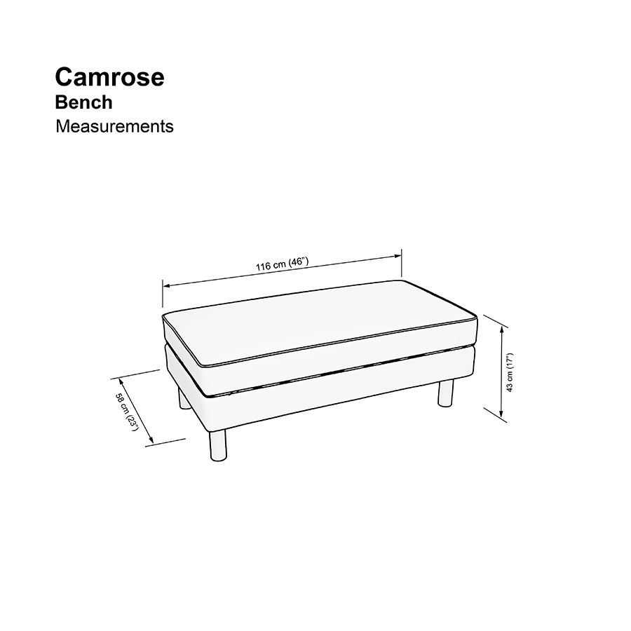 Camrose Bench