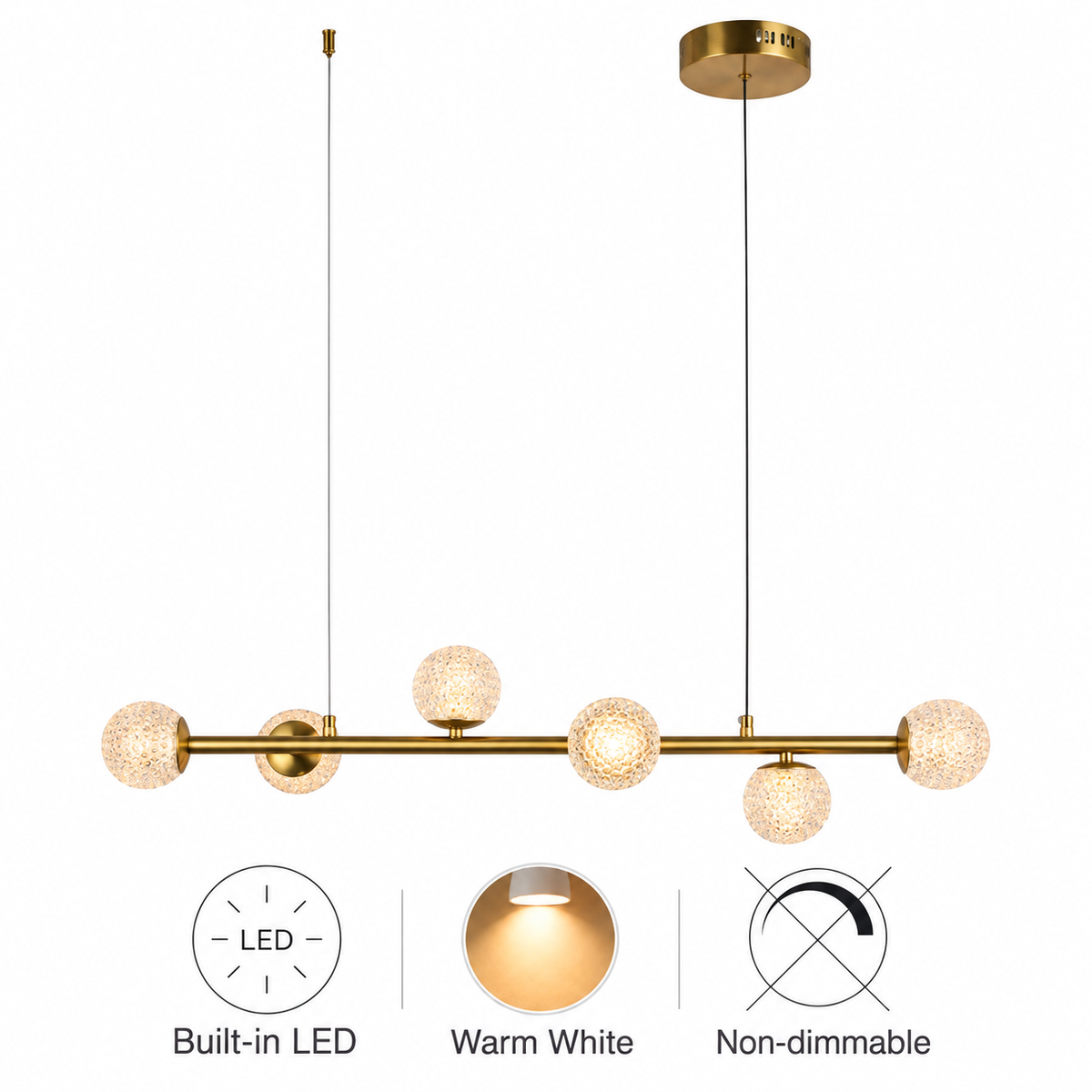 Helmi LED Modern Light Fixture