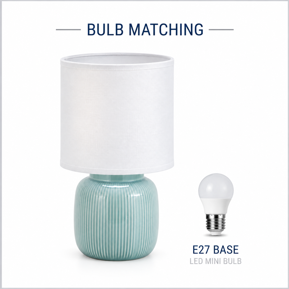 Karlin Ceramic Mini Table Lamp
