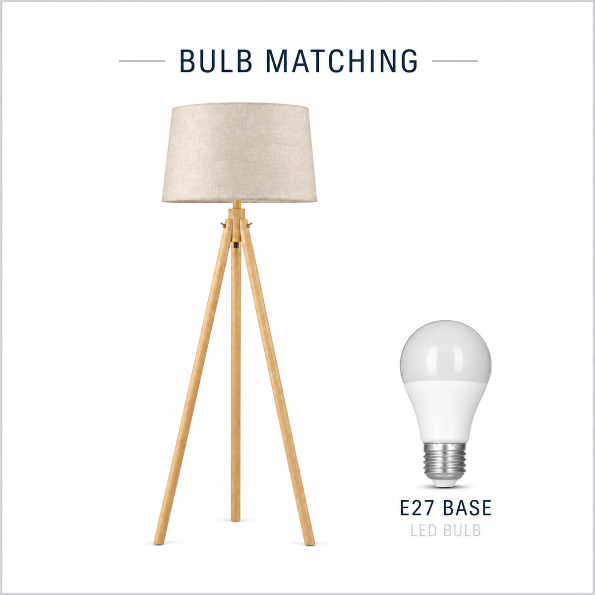 Trofim Floor Tripod Lamp