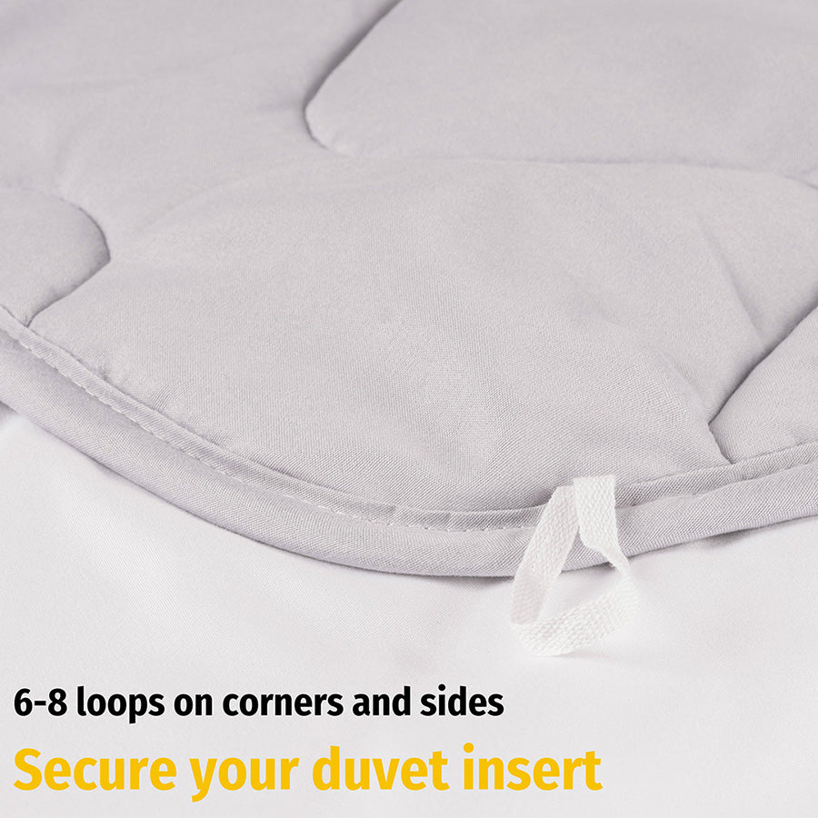 Comforter & Duvet Insert Gray
