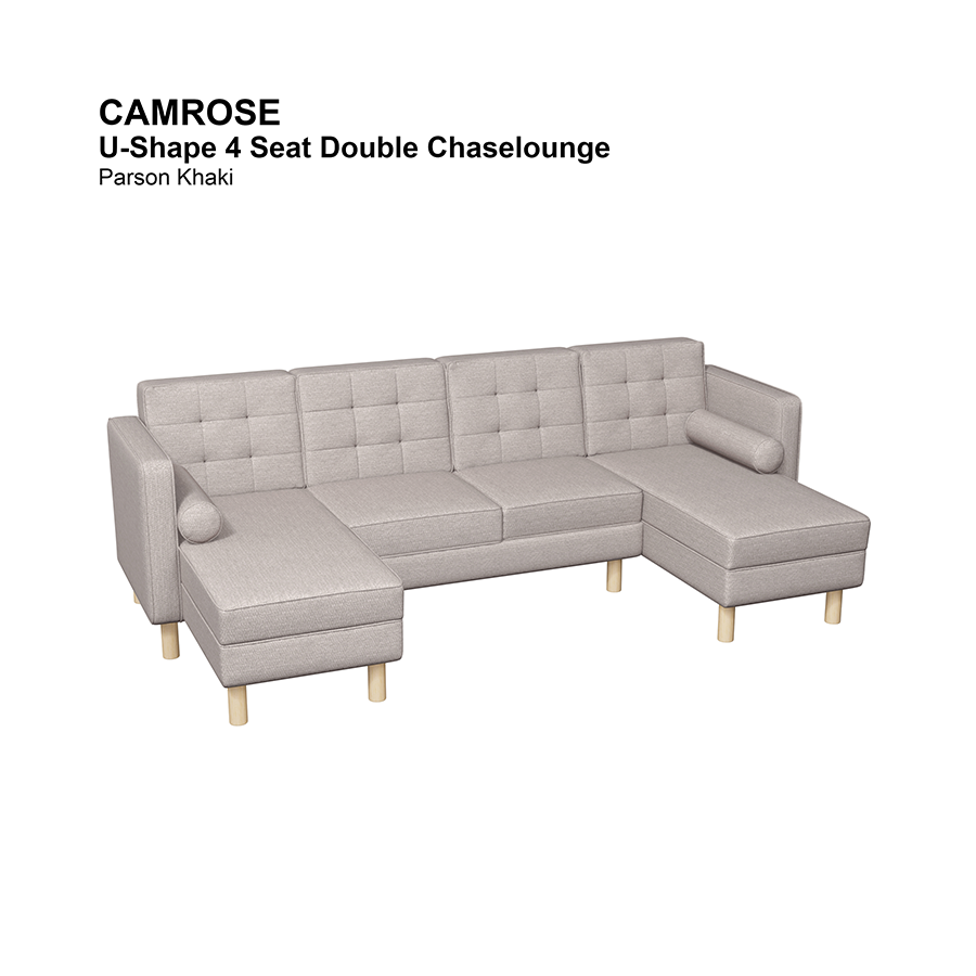 Camrose U-shape 4 Seat Double Chaise