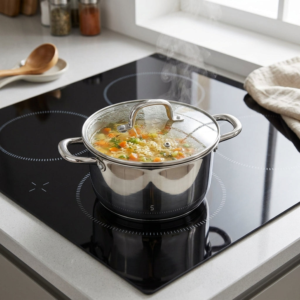 Kai Stainless Steel Soup Pot with Lid