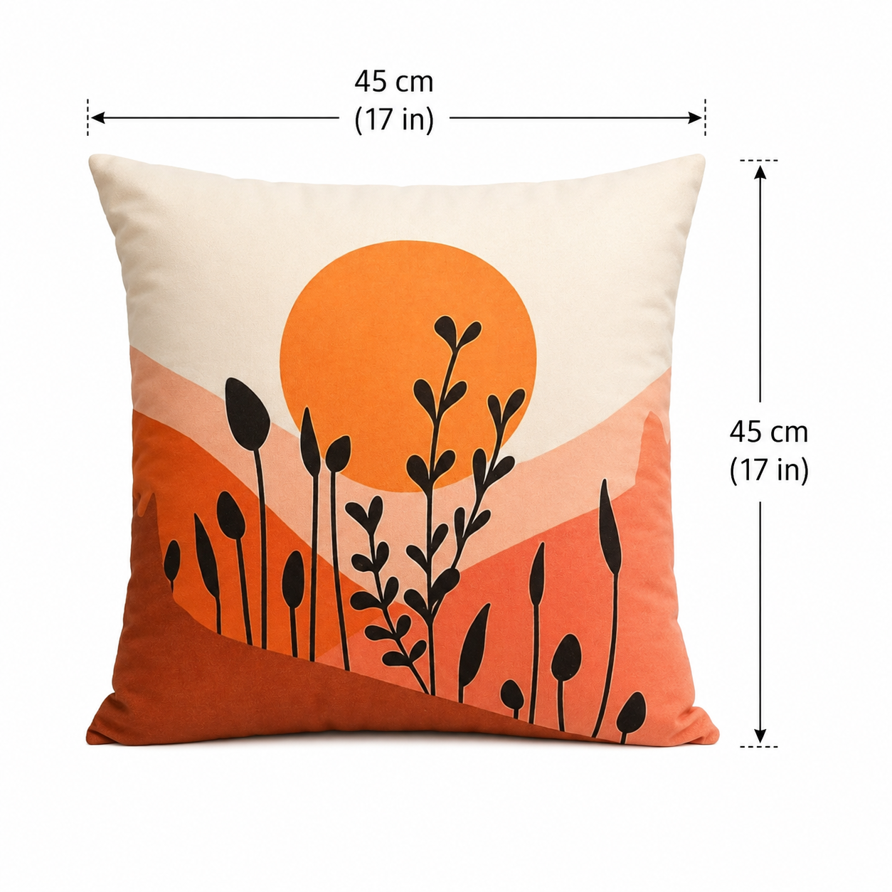 Lumi Golden Horizon Throw Pillowcases Set of 2