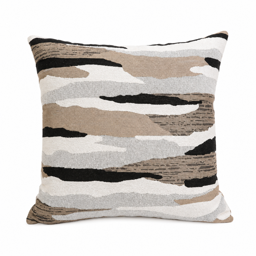 Mari Jacquard Soft Horizon Throw Pillowcase