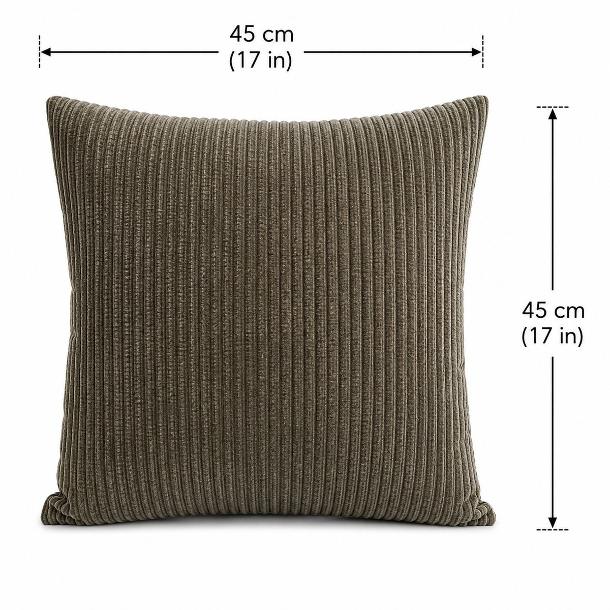 Mir Chenille Muted Sage Throw Pillowcase